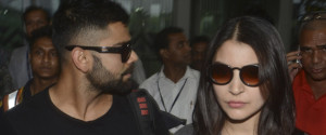 Bollywood Actor Anushka Sharma And Virat Kohli Arrive At Kolkata For IPL Inaugural