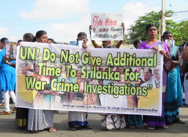 “Don’t give additional time to Sri Lanka,” mothers of disappeared persons tell the UN