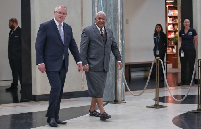 Fiji’s PM Frank Bainimarama warns Australia needs to be ‘more than good mates’ to the Pacific